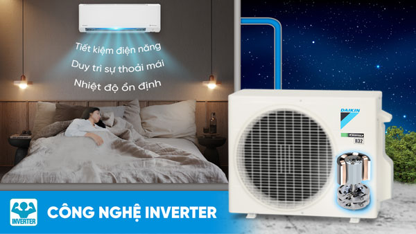 Tiết kiệm điện với công nghệ Inverter